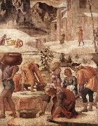LUINI, Bernardino The Gathering of the Manna s USA oil painting artist